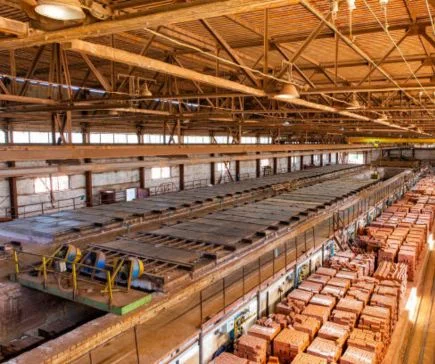 Bricks manufacturing